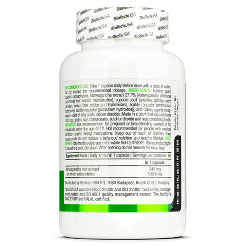 BiotechUsa Ashwaghanda