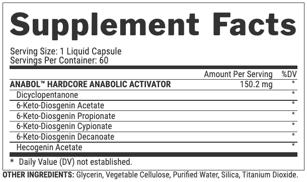 Anabol Hardcore Nutrex