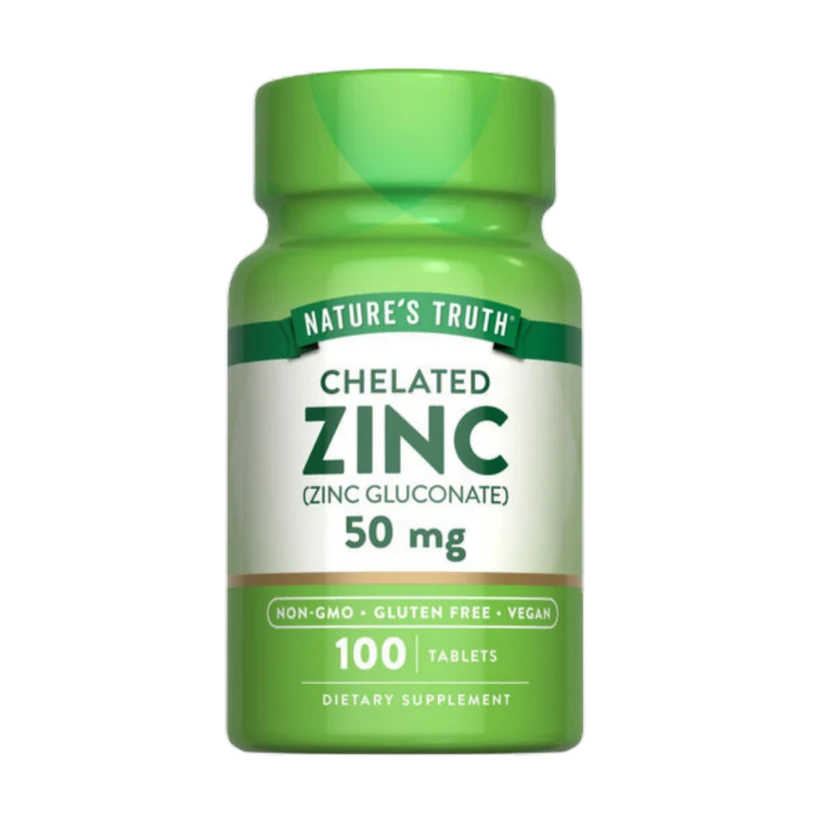 Zinc Chelated 50mg Natures Truth